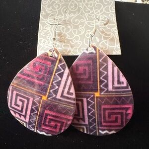 Fashion Jewelry Multicolor Geometric Earrings